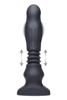 Silicone Swelling and Thrusting Plug with Remote Control by Thunderplugs