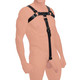 English Bull Dog Harness with Erection Strap by Strict Leather