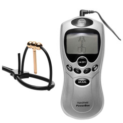 Vigor Corona Estim Urethral Insert with Powerbox by Zeus Electrosex