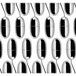 Vibrating Silver Bullet Case of 24 by Trinity Vibes
