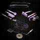 Ultra Neo Violet Wand 10 Piece Set by Zeus Electrosex