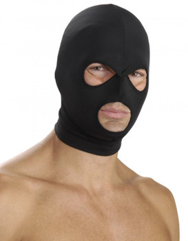 Spandex Hood with Mouth and Eye Openings Sex Toys