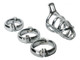 Stainless Steel Male Chastity Cock Cage by Kink Industries - Product SKU SL101