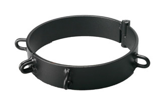 Steel Slave Collar - Black 5 inch