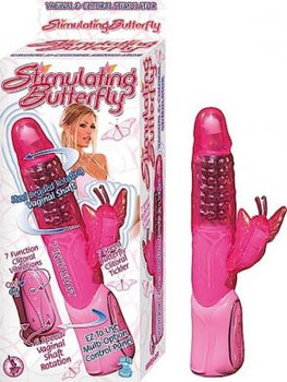 Stimulating Butterfly Pink Vibrator Best Adult Toys