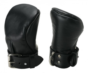 Strict Leather Deluxe Padded Fist Mitts- ML