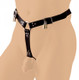 Strict Leather Locking Male Butt Plug Harness Adult Toys