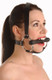Strict Leather Locking Silicone Trainer Gag Best Sex Toy