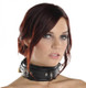 Strict Leather Premium Fur Lined Locking Collar- SM Adult Toy