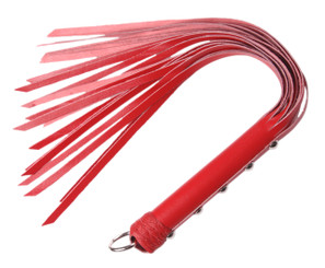 Strict Leather Red Flogger