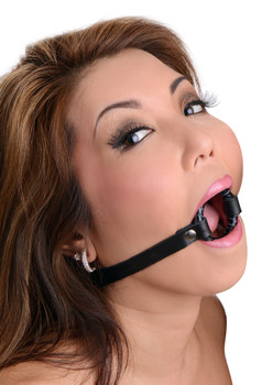 Strict Leather Ring Gag- Small Sex Toys