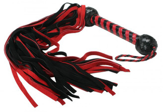 Strict Leather Suede Flogger Adult Sex Toy