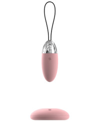 Svakom Luna & Selene Vibrating Remote w/Bullet - Pale Pink Adult Toy