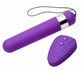 The Svelte 10x Mode Remote Slim Vibrator Sex Toy For Sale