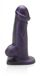 Tantus T-Rex Suction Cup Dildo with Balls Purple