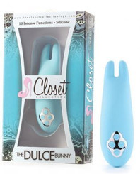 The Dulce Bunny Turquoise Clitoral Vibrator