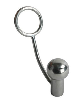 The Extreme Cock Lock Steel Anal Intruder Adult Toys