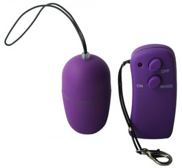 The Purple Seven-Function Remote Control Egg Vibrator