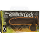 The Realistic Cock Ur3 Black 6in Dildo by Doc Johnson - Product SKU DJ027603