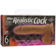 The Realistic Cock Ur3 Brown 6in Dildo by Doc Johnson - Product SKU DJ027605