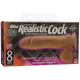 The Realistic Cock Ur3 Brown 8in Dildo by Doc Johnson - Product SKU DJ027606