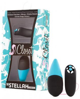 The Stella Obsession Vibrator Turquoise/Black Best Adult Toys