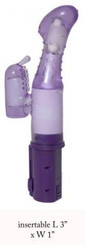 Thumbelina Violet Elastomer Vibrator Best Adult Toys