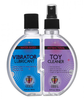 Trinity Vibrator Lube and Sex Toy Cleaner Set