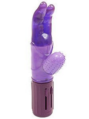 Two Fingers and a Thumb - Purple Vibrator Adult Toys