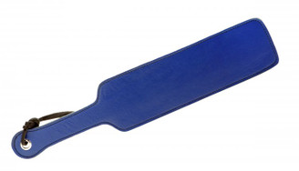 Black and Blue Leather Fraternity Paddle Best Sex Toy