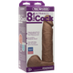 Vac-U-Lock 8 Inch UltraSkyn Dildo - Brown by Doc Johnson - view 3