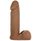 The Vac-U-Lock 8 Inch UltraSkyn Dildo - Brown Sex Toy For Sale
