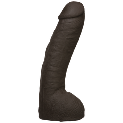 Vac-U-Lock 12 Inch UltraSkyn Huge Dildo - Black by Doc Johnson