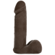 The Vac-U-Lock 8 Inch UltraSkyn Dildo - Black Sex Toy For Sale