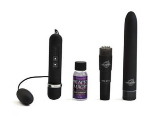 Black Magic Pleasure Kit - 3 Vibrators Best Adult Toys