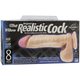 Vibrating Dildo Realistic Cock Beige 8 inch by Doc Johnson - Product SKU DJ1156 -02