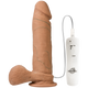 Vibrating Dildo Realistic Cock Mulatto 8 inch Sex Toy