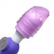 Wand Essentials 2 Piece Wand Massager Attachment Kit - Purple - view 2
