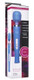 Wand Essentials Rechargeable 7-Speed Wand Massager - Blue - view 3