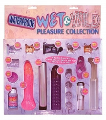 Wet and Wild Waterproof Pleasure Sex Toys Collection