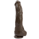 Black Thunder Realistic Penis 12 inch Dildo by Doc Johnson - view 2