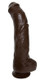 Black Thunder Realistic Penis 12 inch Dildo by Doc Johnson - view 3
