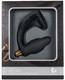 Ro-Zen Black Silicone Cock Ring with Butt Plug by Rocks Off - Product SKU ROZENBK