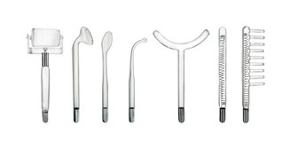 Zeus Embers 7 Piece Violet Wand Companion Set by Zeus Electrosex