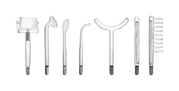Zeus Embers 7 Piece Violet Wand Companion Set by Zeus Electrosex