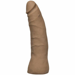 The Vac-U-Lock 7 Inch UltraSkyn Thin Dildo - Brown Sex Toy For Sale
