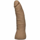 Vac-U-Lock 7 Inch UltraSkyn Thin Dildo - Brown by Doc Johnson