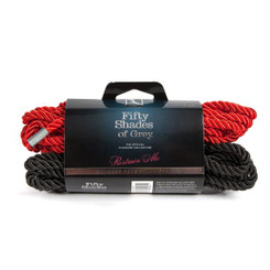 50 Shades of Grey Restrain Me Bondage Rope Twin Pack - Sex Toys