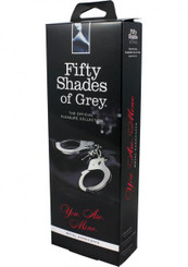 50 Shades Of Grey You Are Mine Metal Handcuffs - Sex Toys