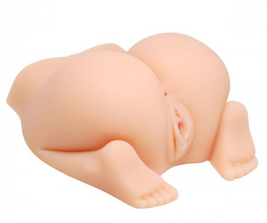 Doggie Style Dual-entry stroker Mini Vagina and Anal by SexFlesh